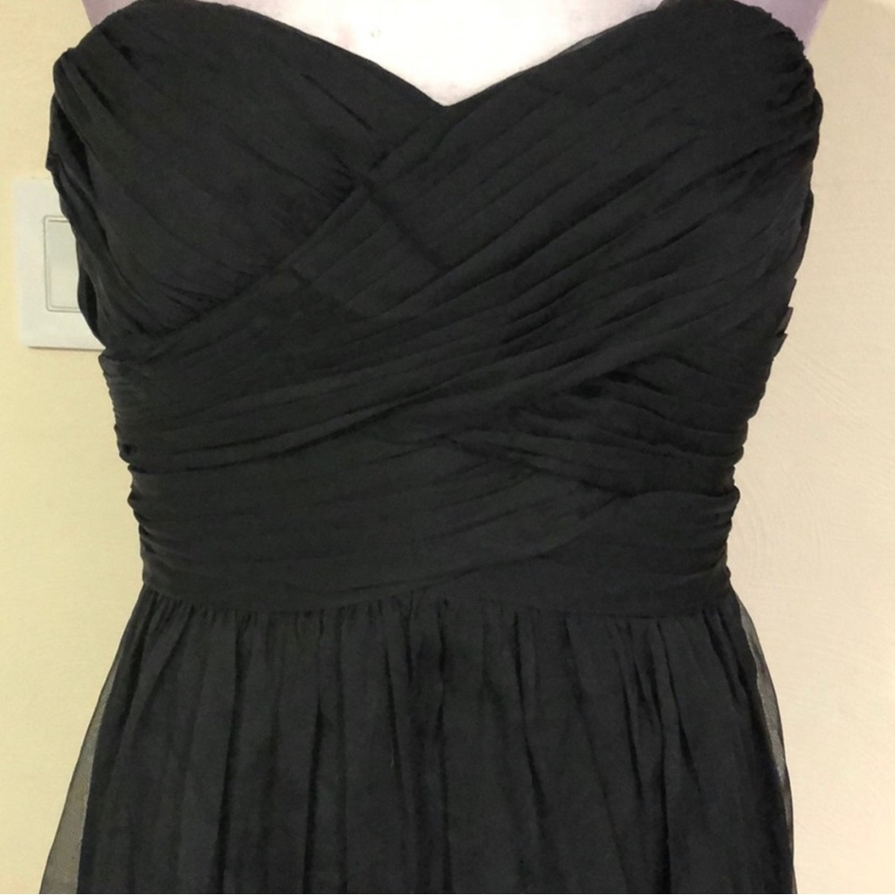 Madelyn Black Silky Chiffon - Picture 4 of 5